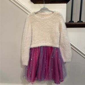 Harley Fuzzy Sweater / Tulle Dress